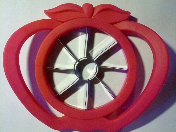 Apfel- und Birnenteiler, Farbe pink